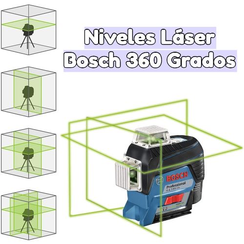 mejor nivel laser bosch 360 grados